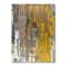 Designart - Yellow and Beige Abstract Art Painting - Modern Canvas Wall Art